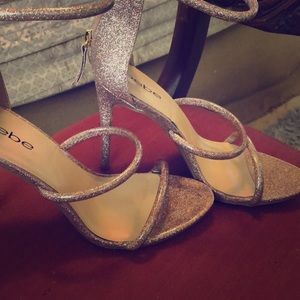 Strapped heels